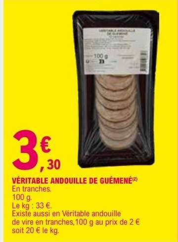 VÉRITABLE ANDOUILLE DE GUÉMENÉ