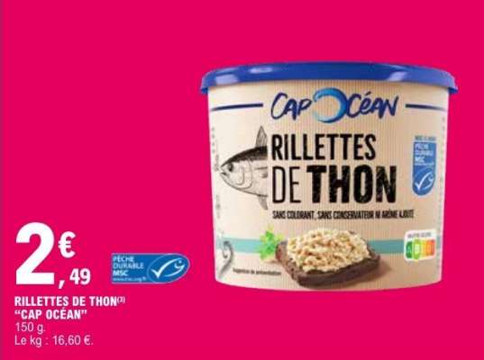 Rillettes De Thon Cap Océan