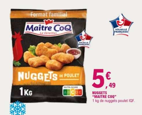 NUGGETS “MAITRE COQ”