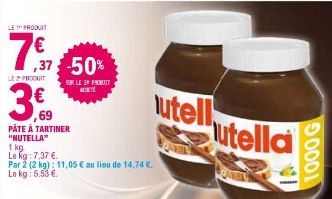 Pâte À Tartiner Nutella