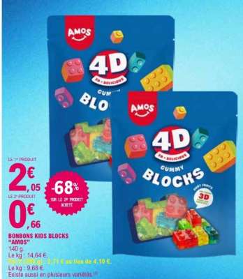 BONBONS KIDS BLOCKS "AMOS"