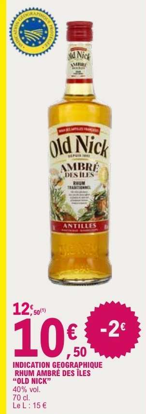 Old Nick Rhum Ambré des Îles