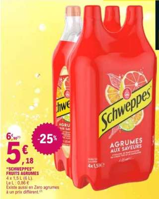 SCHWEPPES FRUITS AGRUMES