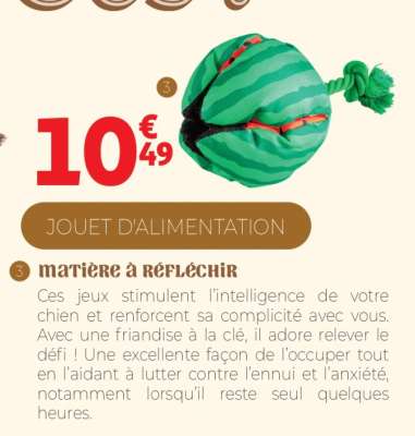 JOUET D'ALIMENTATION