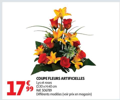 COUPE FLEURS ARTIFICIELLES
