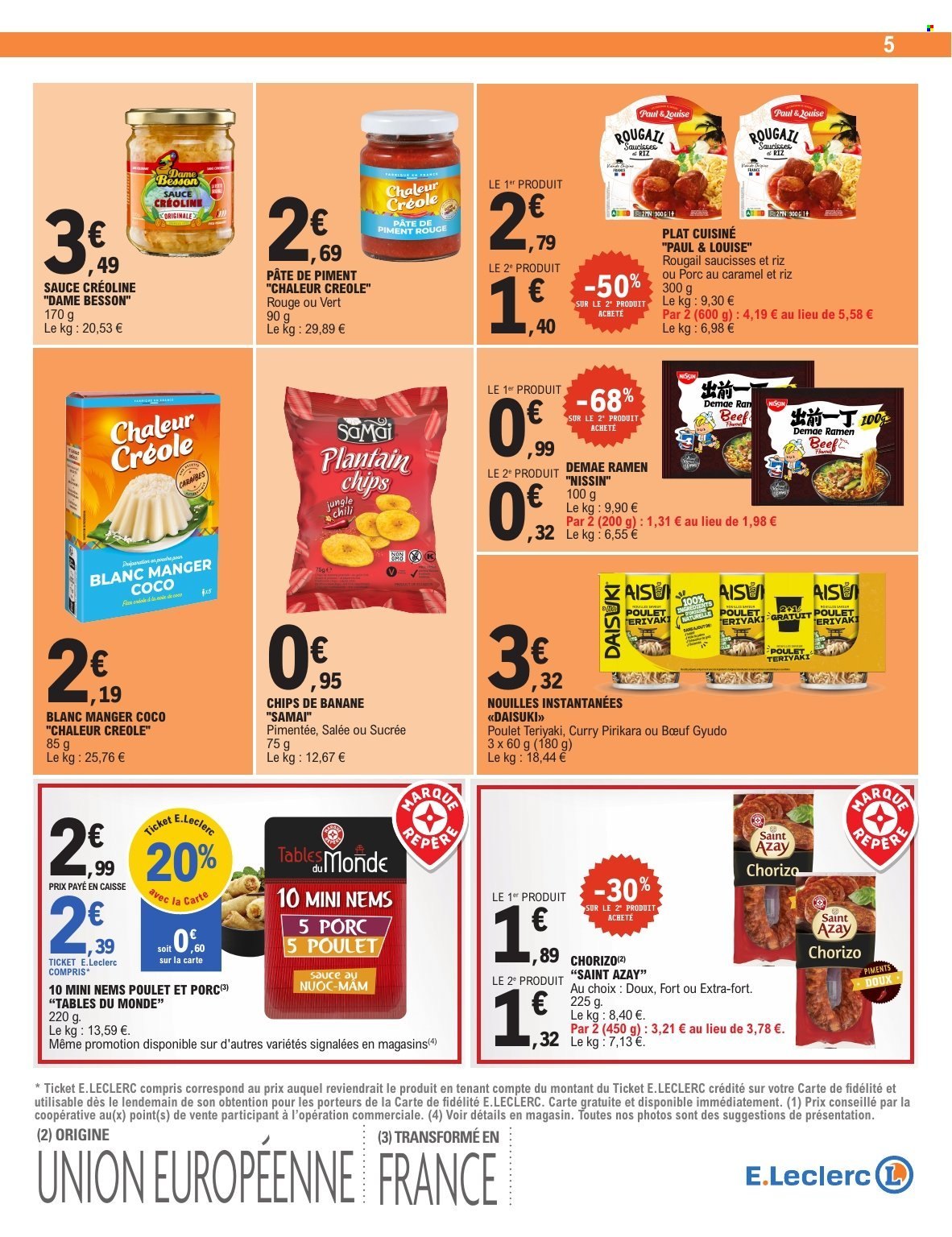 Catalogue E.Leclerc - 06/10/2026 - 17/10/2026. Page 5
