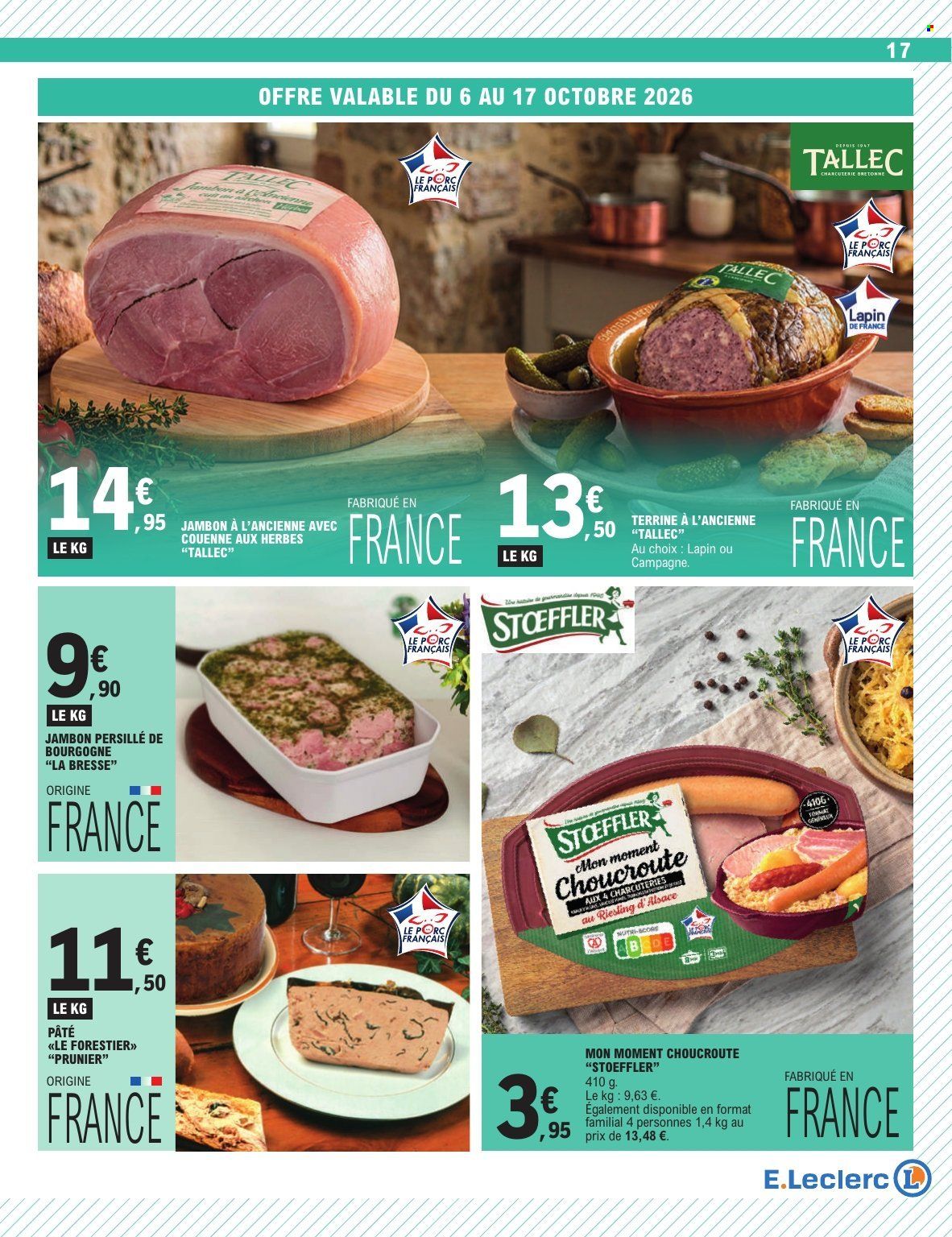 Catalogue E.Leclerc - 06/10/2026 - 17/10/2026. Page 17