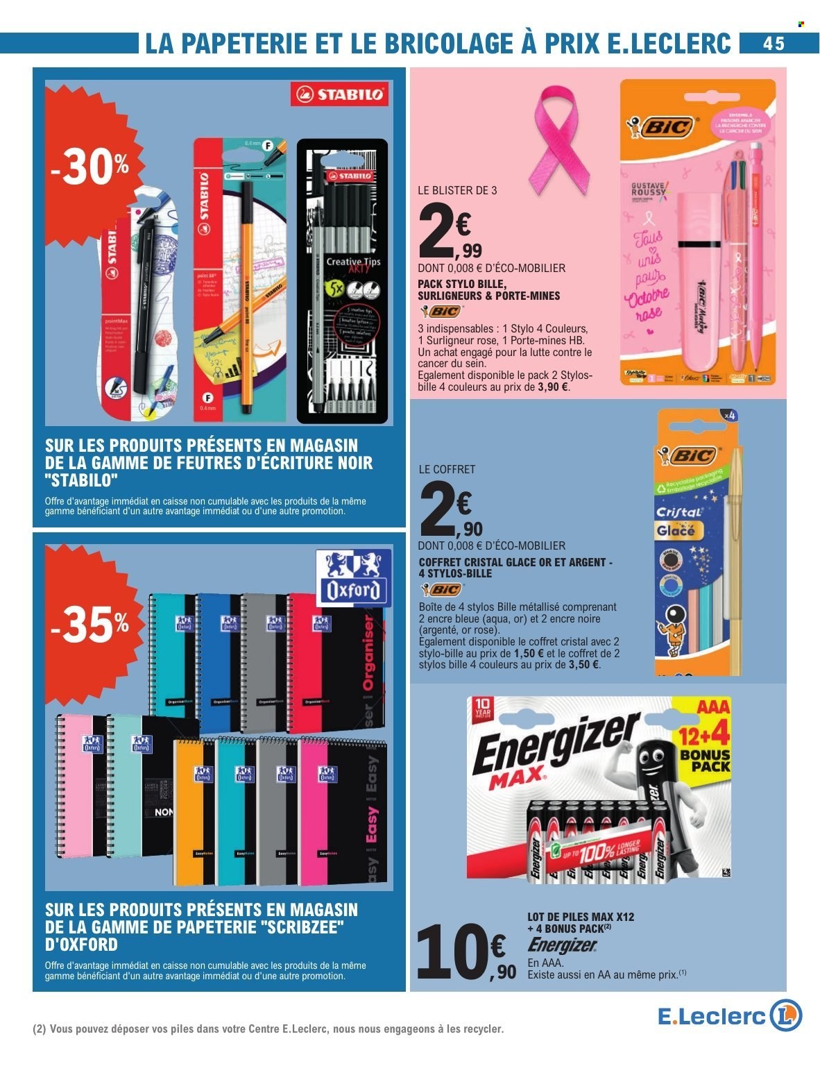 Catalogue E.Leclerc - 06/10/2026 - 17/10/2026. Page 45