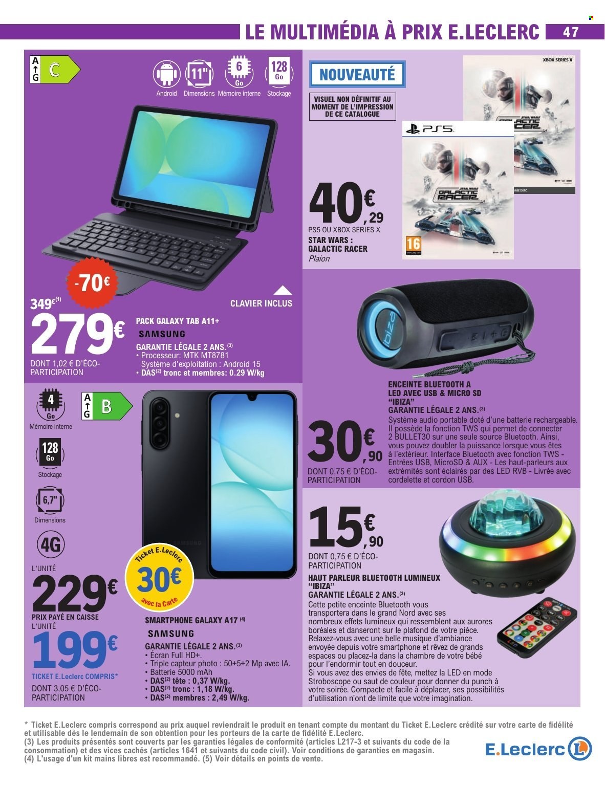 Catalogue E.Leclerc - 06/10/2026 - 17/10/2026. Page 47