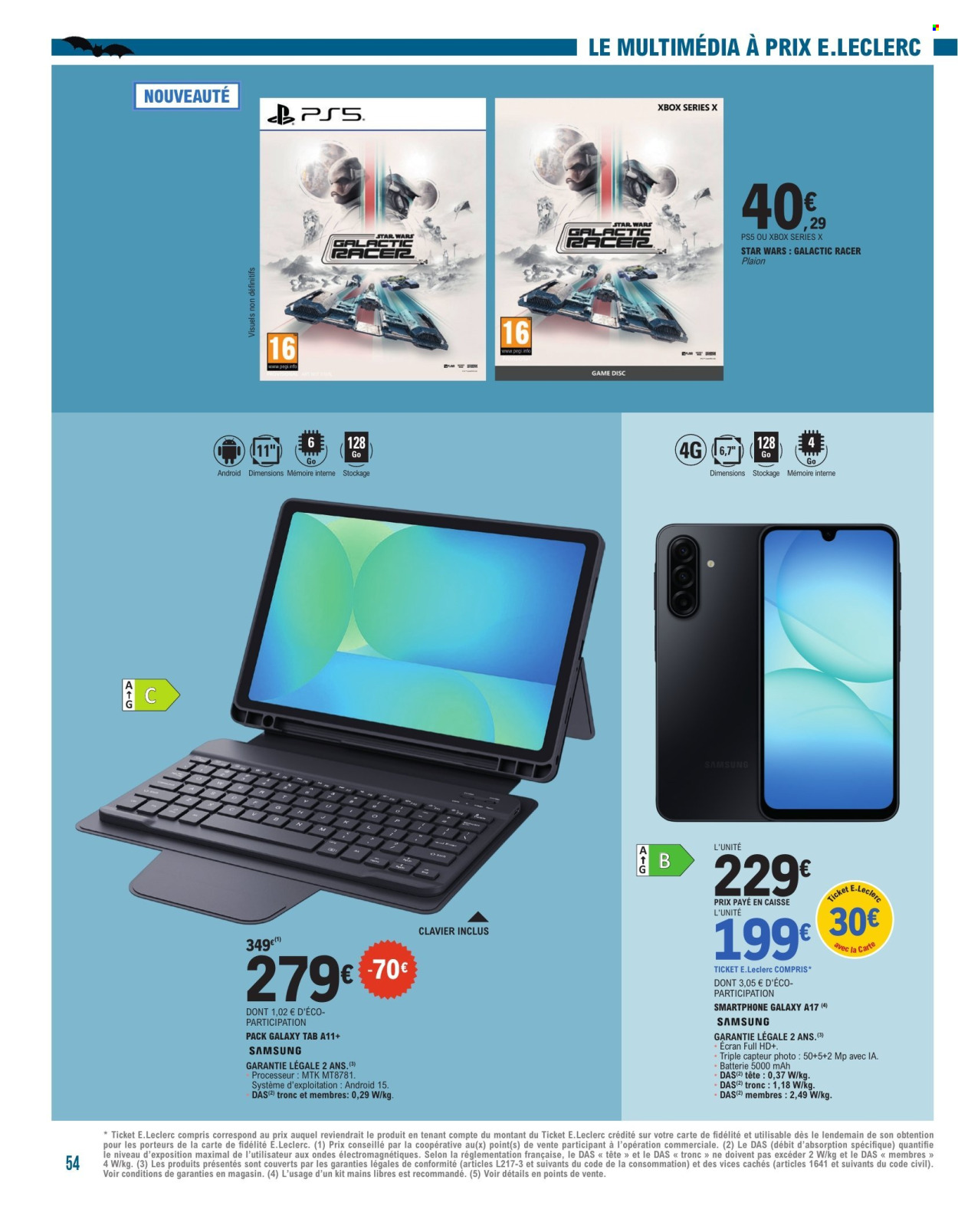 Catalogue E.Leclerc - 06/10/2026 - 17/10/2026. Page 54
