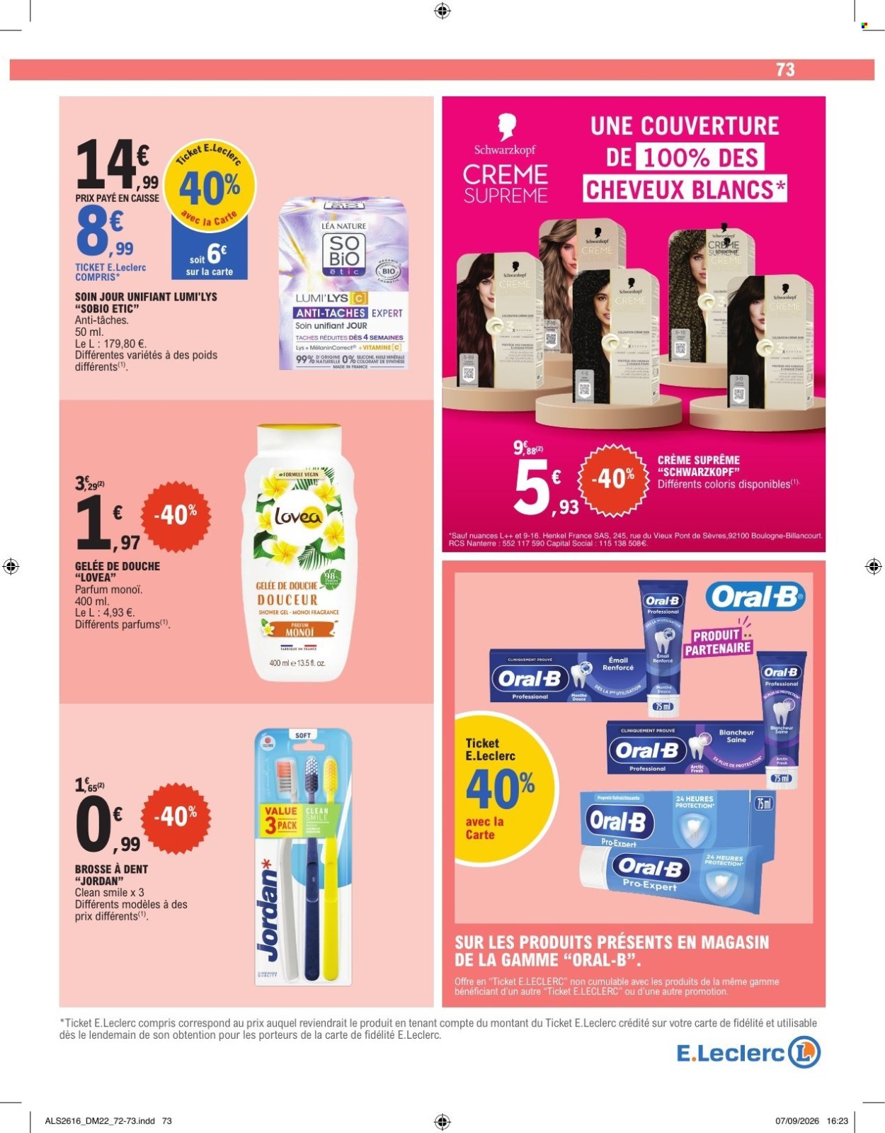 Catalogue E.Leclerc - 06/10/2026 - 17/10/2026. Page 73