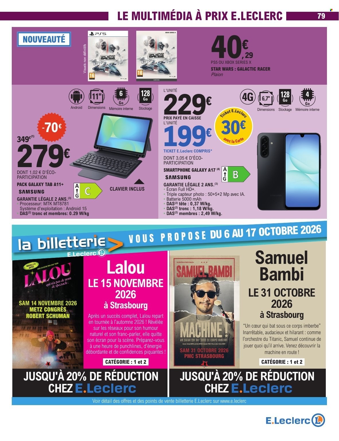 Catalogue E.Leclerc - 06/10/2026 - 17/10/2026. Page 79
