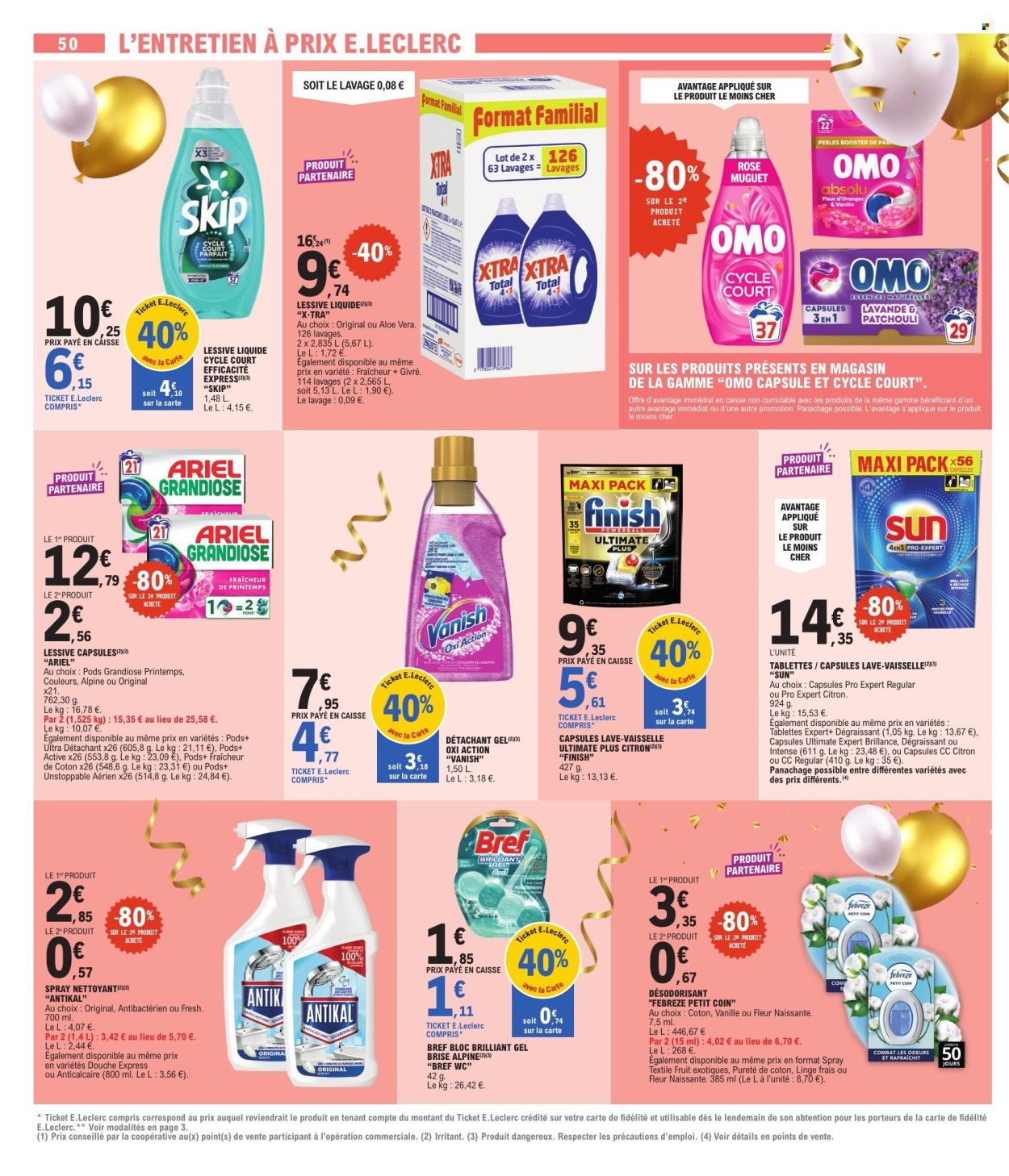 Catalogue E.Leclerc - 06/10/2026 - 17/10/2026. Page 50