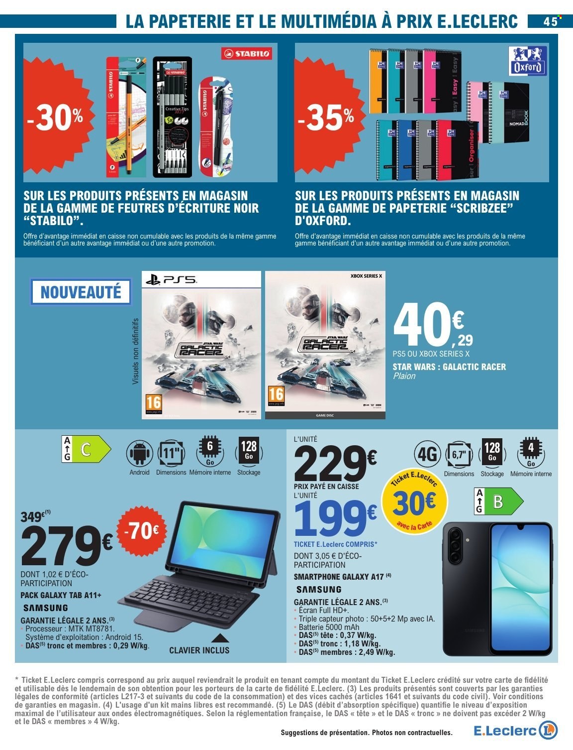 Catalogue E.Leclerc - 06/10/2026 - 17/10/2026. Page 45