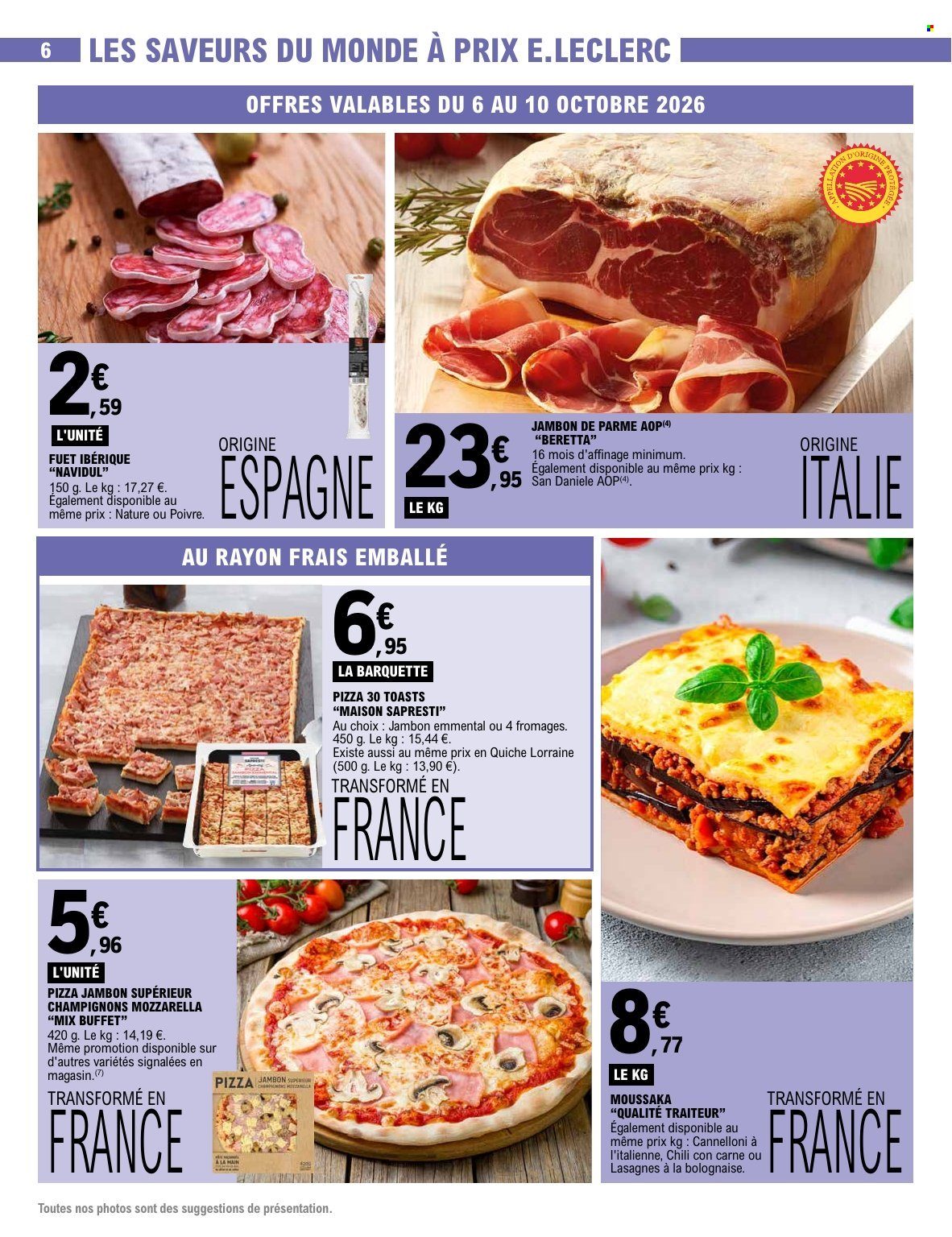Catalogue E.Leclerc - 06/10/2026 - 17/10/2026. Page 6