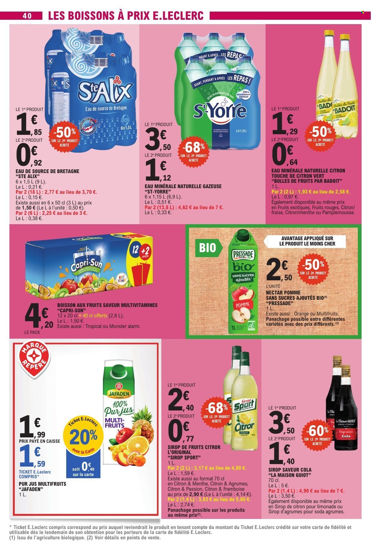 Catalogue E.Leclerc - 06/10/2026 - 17/10/2026. Page 40