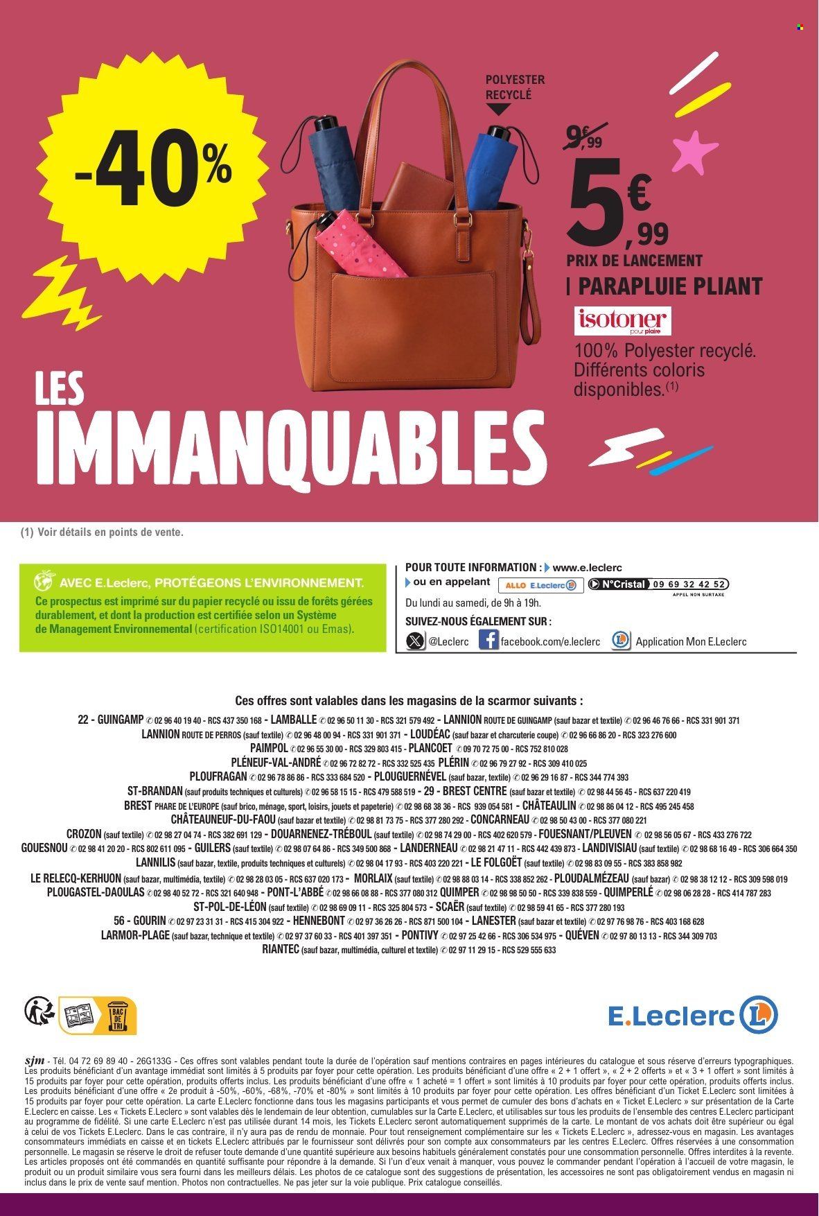 Catalogue E.Leclerc - 06/10/2026 - 17/10/2026. Page 56