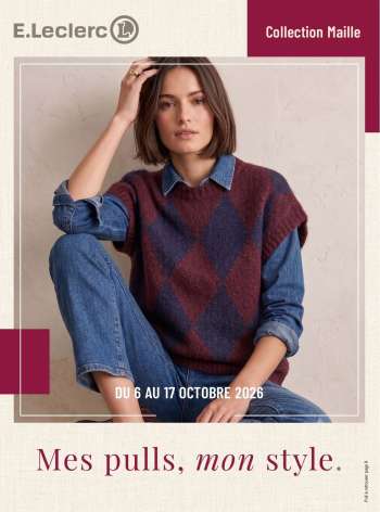 Catalogue E.Leclerc - 06/10/2026 - 17/10/2026.