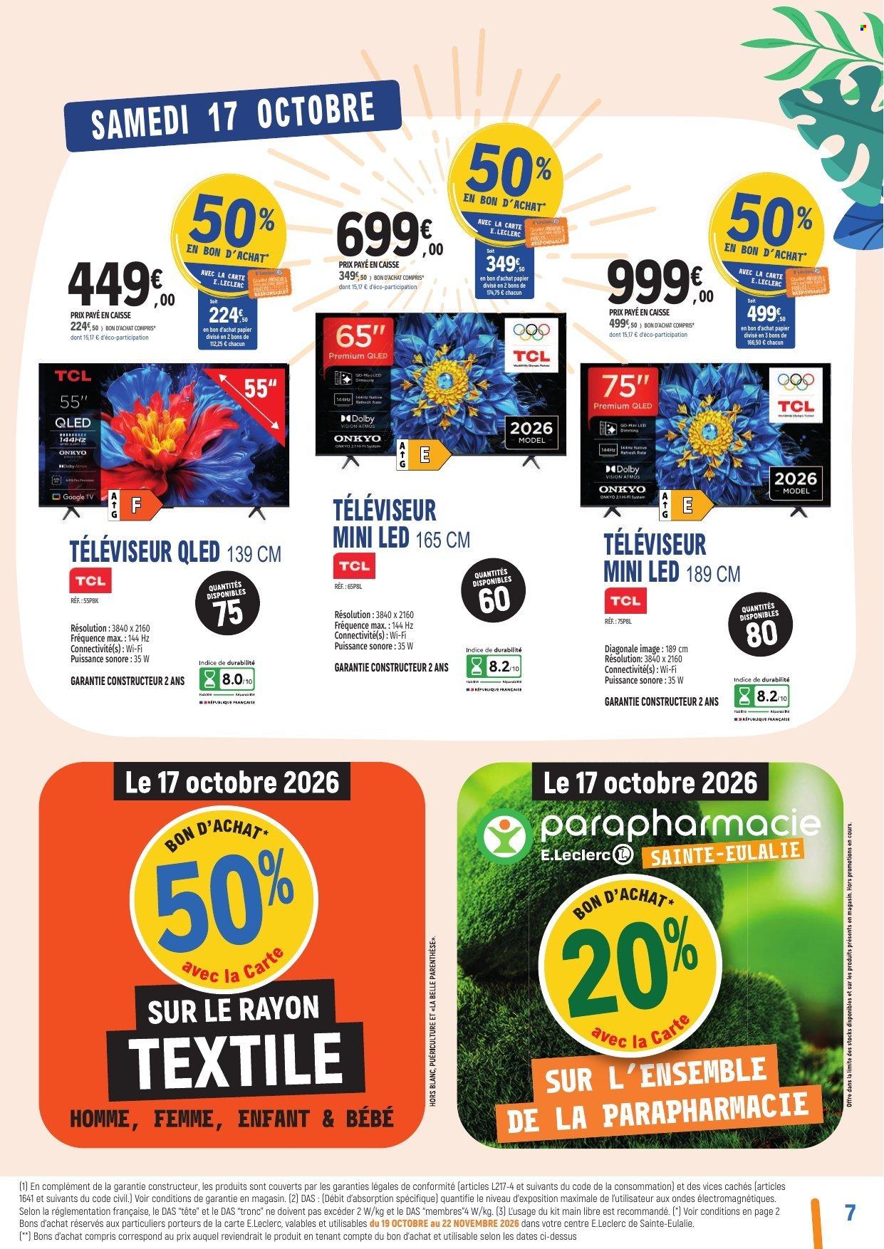 Catalogue E.Leclerc - 06/10/2026 - 18/10/2026. Page 7