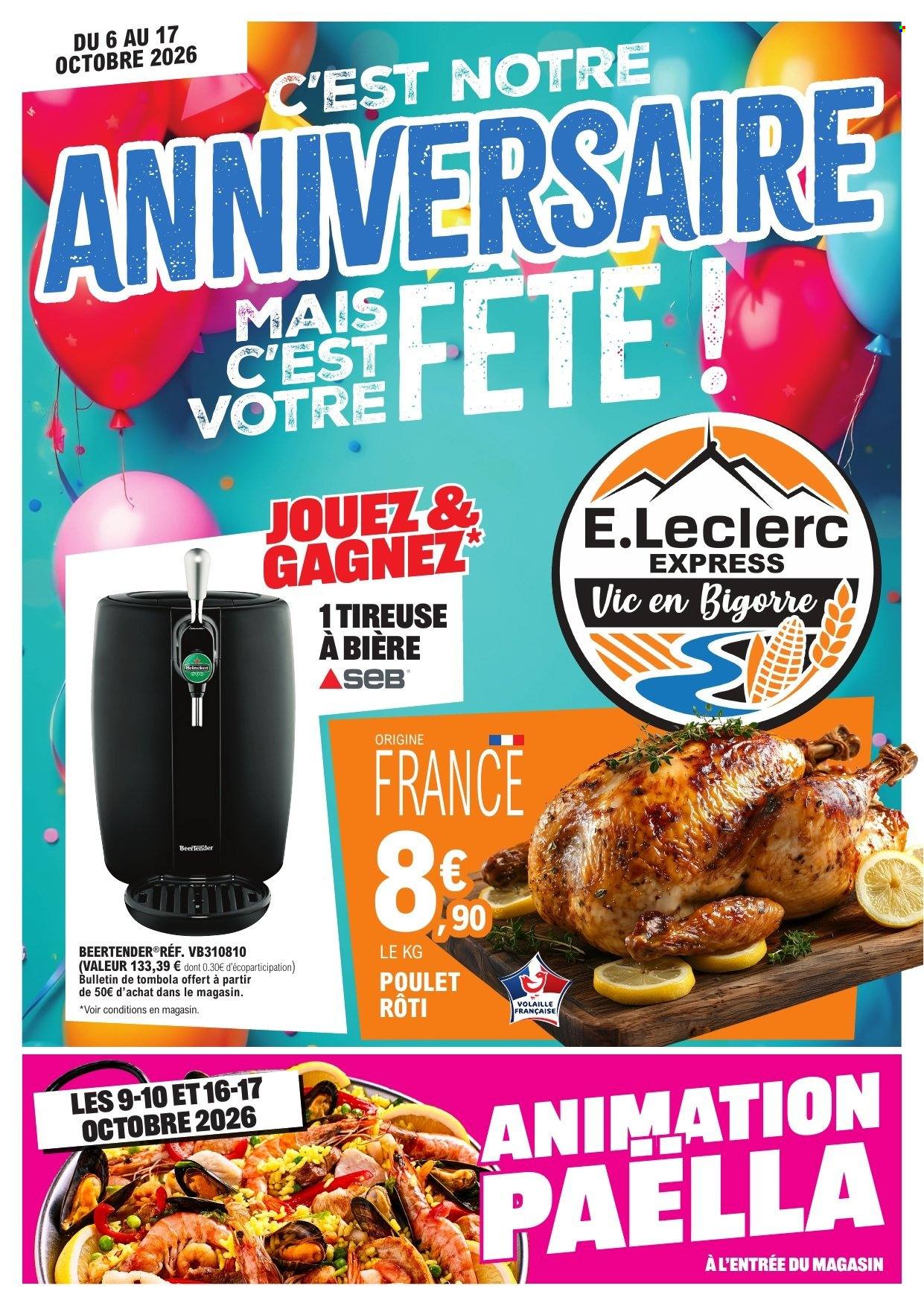 Catalogue E.Leclerc - 06/10/2026 - 17/10/2026. Page 1