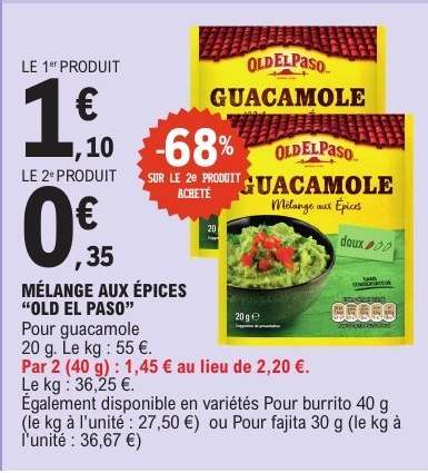 MÉLANGE AUX ÉPICES “OLD EL PASO”