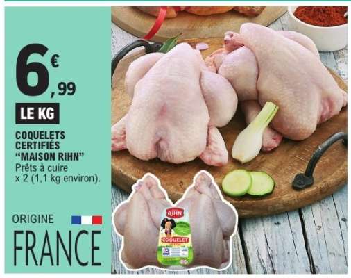 Coquelets Certifiés 'Maison Rihn'