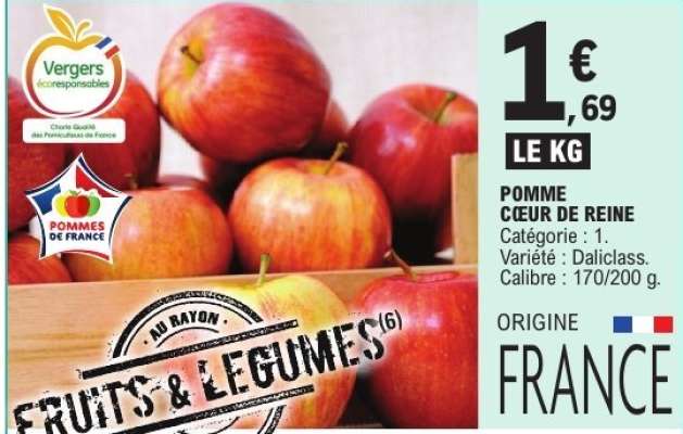Pomme Cœur de Reine