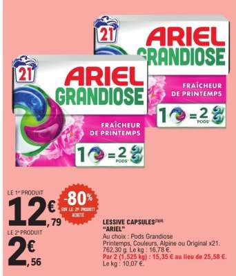 Lessive Capsules Ariel