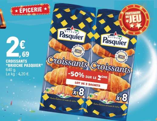 CROISSANTS BRIOCHE PASQUIER