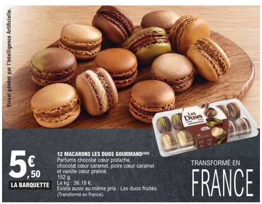 12 MACARONS LES DUOS GOURMAND