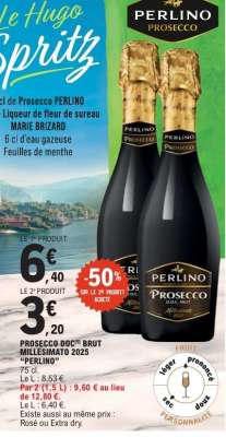 PERLINO PROSECCO DOC BRUT MILLESIMATO 2025