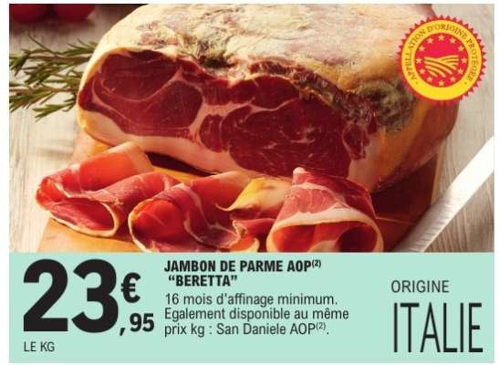 JAMBON DE PARME AOP "BERETTA"