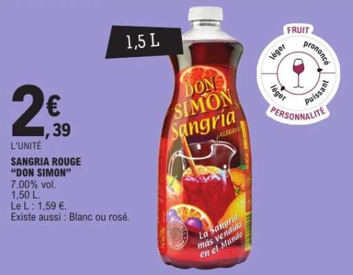 Sangria Rouge Don Simon