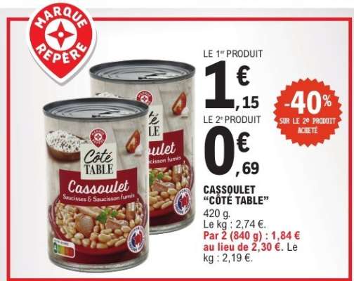 Cassoulet "Côté Table"