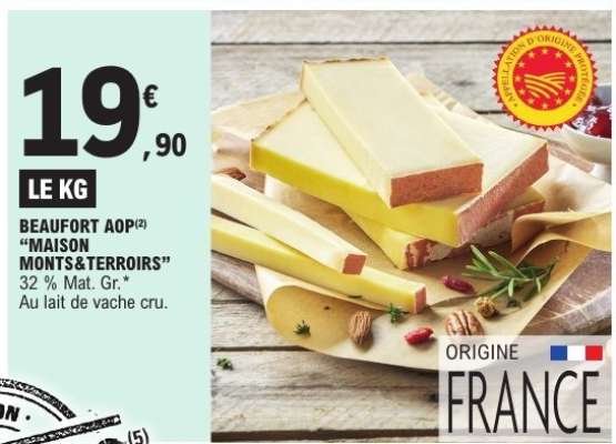 BEAUFORT AOP "MAISON MONTS&TERROIRS"