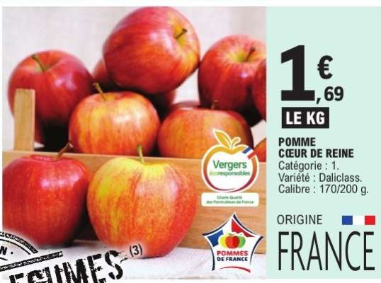 Pomme Cœur de Reine