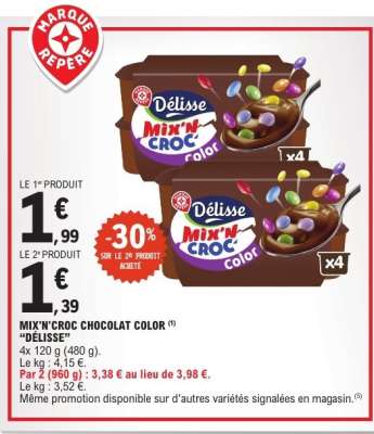 MIX'N'CROC CHOCOLAT COLOR “DÉLISSE”