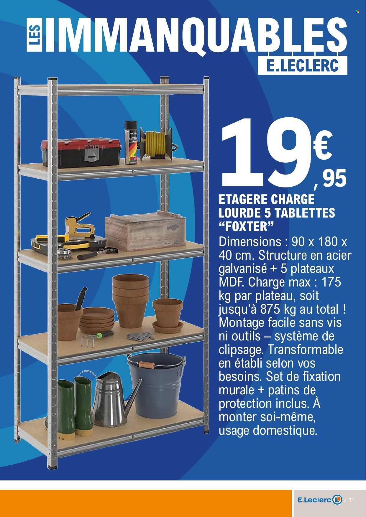 Catalogue E.Leclerc - 06/10/2026 - 18/10/2026. Page 71