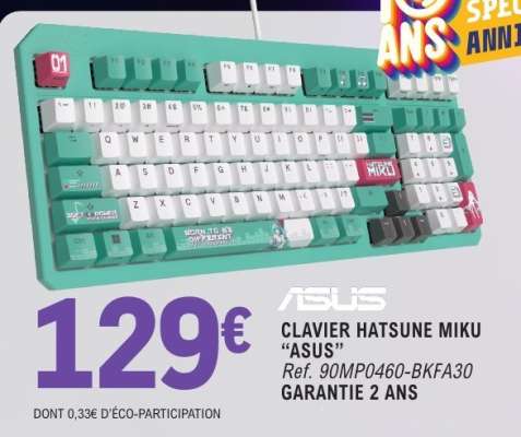 CLAVIER HATSUNE MIKU “ASUS”