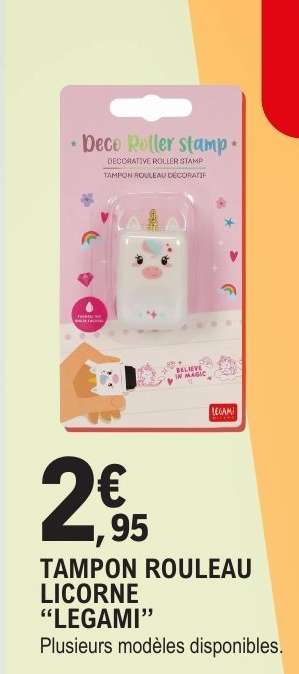 TAMPON ROULEAU LICORNE “LEGAMI”