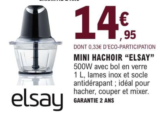 MINI HACHOIR "ELSAY"
