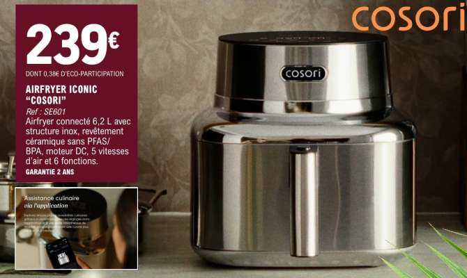 AIRFRYER ICONIC “COSORI”