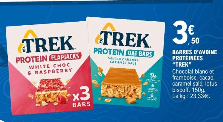 TREK Protein Bars