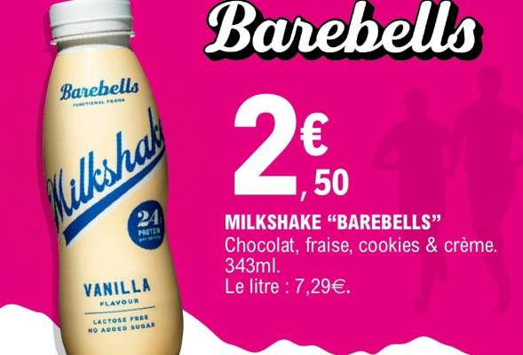 MILKSHAKE “BAREBELLS”