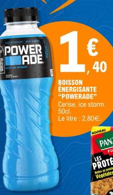 Boisson énergisante POWERADE