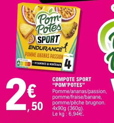 COMPOTE SPORT “POM’POTES”