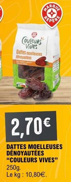 DATTES MOELLEUSES DÉNOYAUTÉES "COULEURS VIVES"