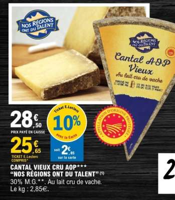 Cantal Vieux Cru AOP