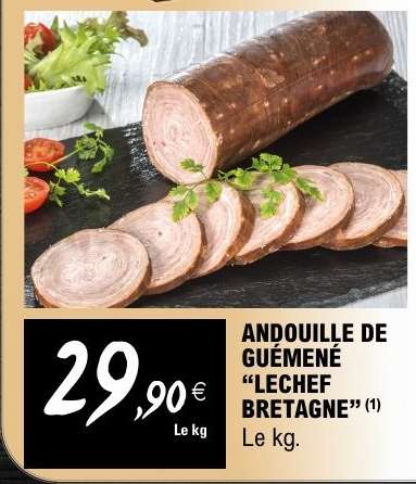 ANDOUILLE DE GUEMENE "LECHEF BRETAGNE"
