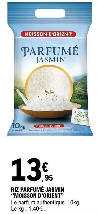 RIZ PARFUMÉ JASMIN 'MOISSON D'ORIENT'